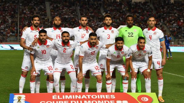 منتخب تونس (Photo by FETHI BELAID / AFP)