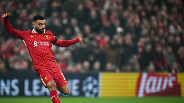 محمد صلاح (Photo by Paul ELLIS / AFP)