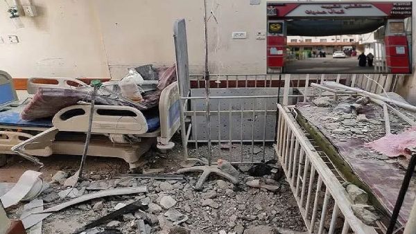 قصف مستشفى كمال عدوان