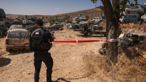 Settlers in West Bank 