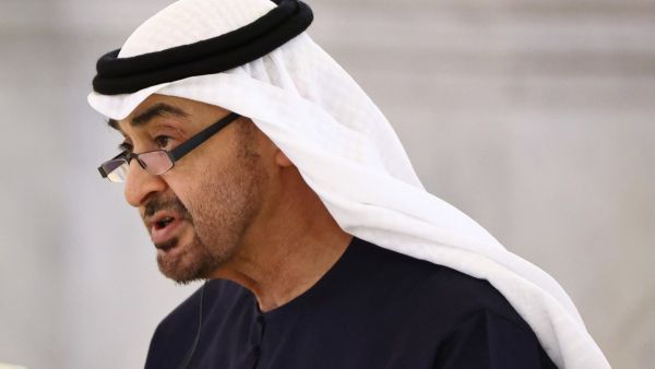 United Arab Emirates' President Sheikh Mohamed bin Zayed Al Nahyan