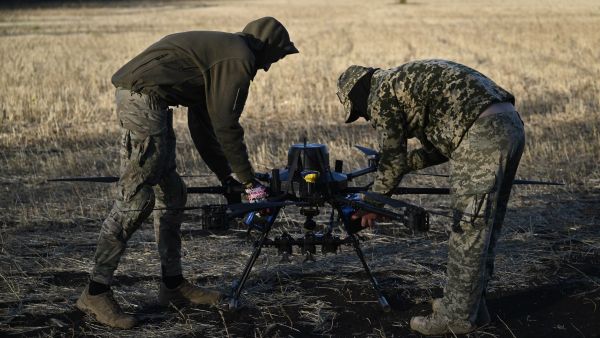 Ukrainian drone attack
