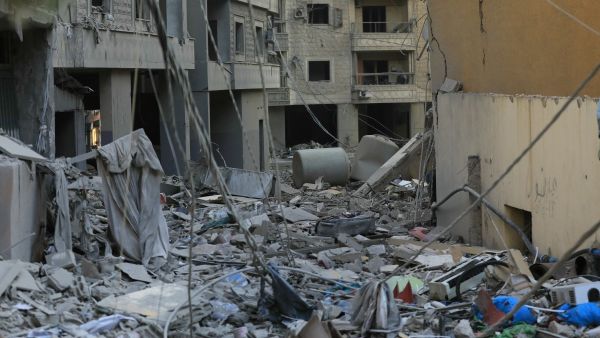 Lebanese state media said Israeli air strikes hit Beirut's southern suburbs shortly after Israel's military warned residents to leave parts of the area, a bastion of Hezbollah militants. (Photo by AFP)