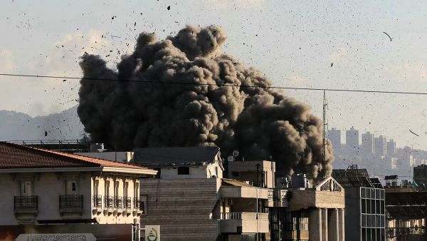 Israeli air strikes on Lebanon 