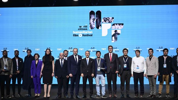 During the event. Pakistan’s Ali Sohail Jaura Wins Second Prize at TRT World Citizen Humanitarian Film Festival