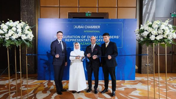 During the event. Dubai International Chamber opens representative office in Kazakhstan to strengthen trade and investments