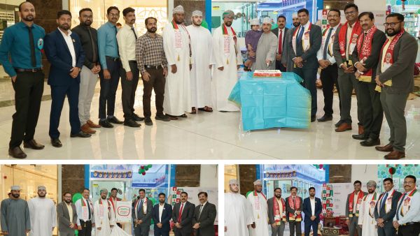 During the event. LuLu Exchange celebrates Oman’s 54th National Day with Customers