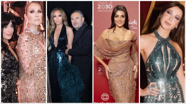 Celine Dion, JLo, Hande Erçel and Nancy Ajram 