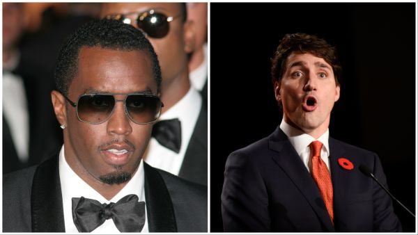 Sean Diddy and Canadian Prime Minister Justin Trudeau