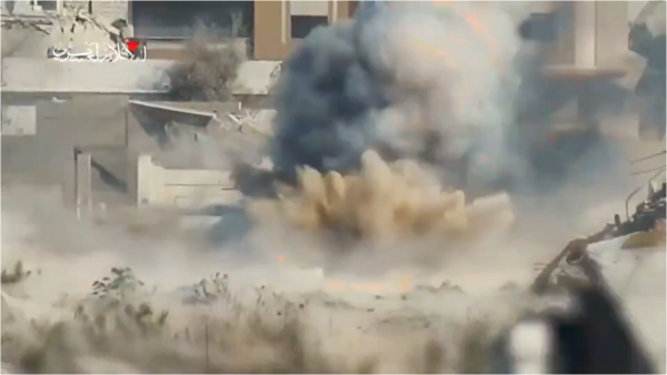 Al-Qassam brigades explosive attack