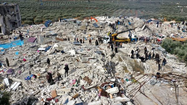 جانب من زلزال تركيا المدمر / أرشيفية