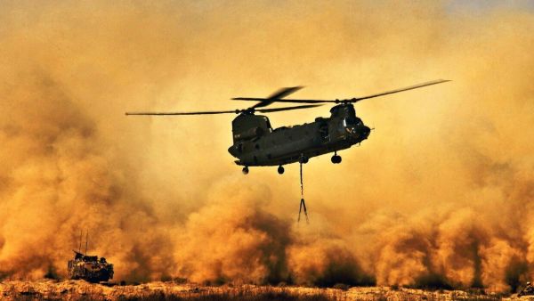 Helicopter Crash During Training Claims Lives of Two Egyptian Officers