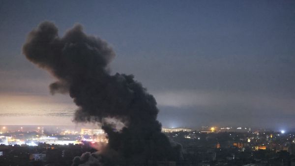 قصف اسرائيلي على الضاحية الجنوبية في العاصمة بيروت