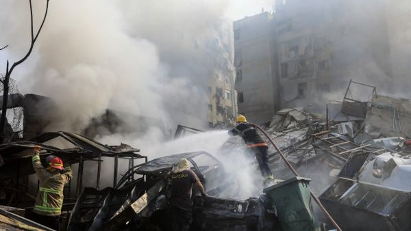 قصف اسرائيلي على الضاحية الجنوبية في بيروت