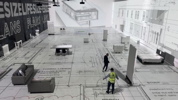 A company in Dubai can bring blueprints into real life (Lifesize Plans Facebook) A company in Dubai can bring blueprints into real life