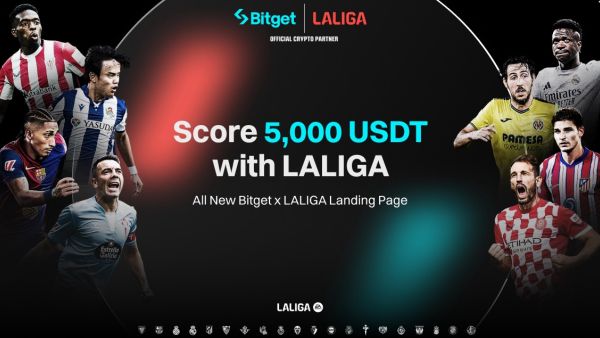 Bitget x La Liga: A Tiki Taka of Football and Crypto with 5,000 USDT in Rewards