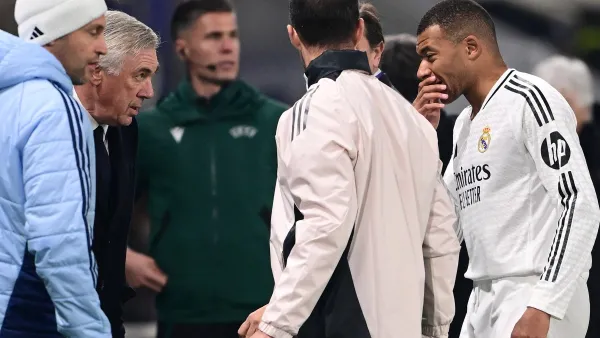 Ancelotti Provides Positive Update on Mbappe’s Injury: It’s Not Serious