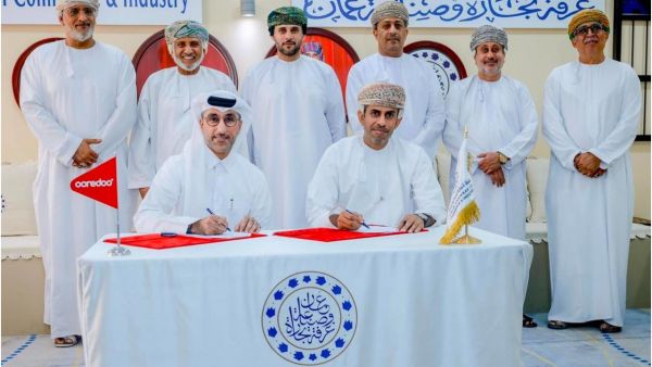 خلال الحدث. مُذكرة تفاهم بين Ooredoo وغرفة تجارة وصناعة عُمان لتمكين الأعمال والمشاريع الناشئة