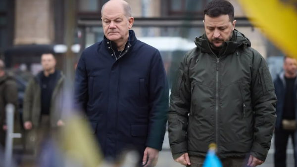Scholz visits Kyiv, pledges €650 million in military aid to Ukraine