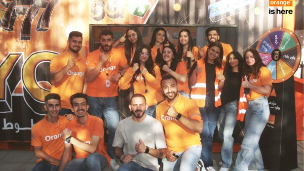 During the event. Orange Jordan Concludes its “YO Roadshow” in Jordanian Universities