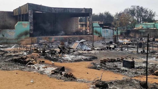 السودان - قصف مدرسة