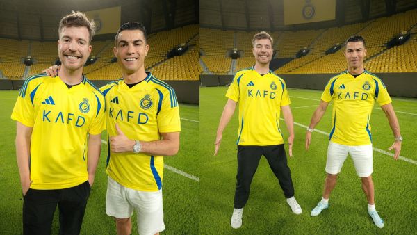 Cristiano Ronaldo MrBeast
