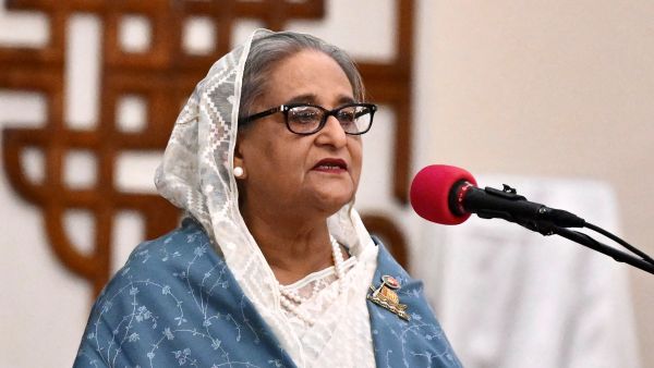 Former Bangladesh Prime Minister Sheikh Hasina