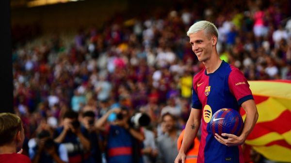 مانشستر سيتي يستهدف التعاقد مع نجم برشلونة مقابل 60 مليون يورو (Photo by MANAURE QUINTERO / AFP) مانشستر سيتي يستهدف التعاقد مع نجم برشلونة مقابل 60 مليون يورو