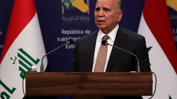 Iraqi FM calls on Iran-backed factions to lay down arms