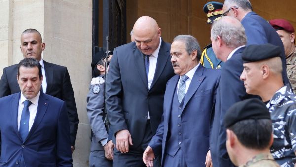 Joseph Aoun with ali Hamad 