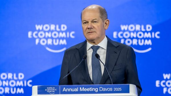 German Chancellor Olaf Scholz