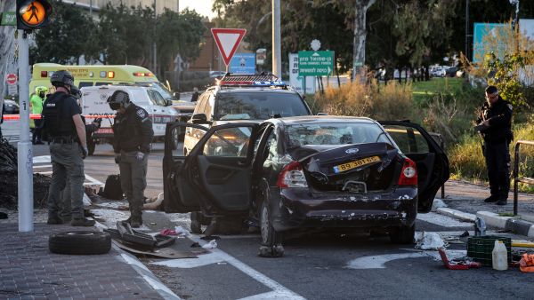Two killed, nine injured in ramming attack near Haifa