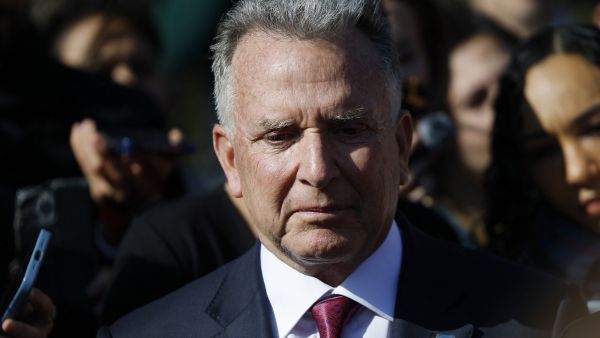 Middle East Envoy Steve Witkoff speaks alongside United States National