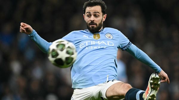 مانشستر سيتي يستعد لموقعة ريال مدريد.. وبرناردو سيلفا يبعث برسالة نارية