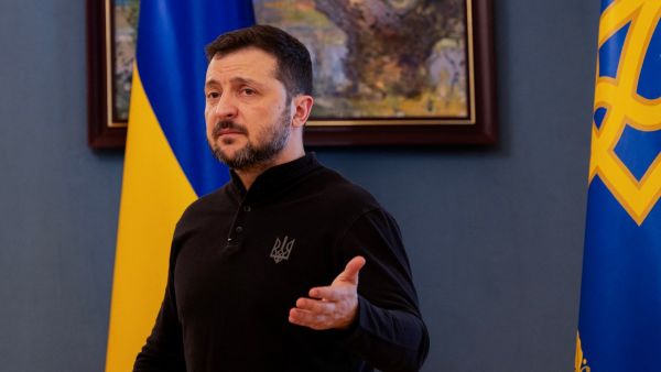Ukrainian President Volodymyr Zelensky