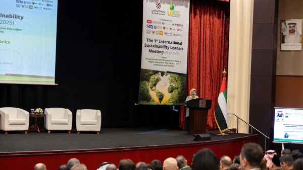 خلال الحدث جامعة أبوظبي تفتتح فعاليات الملتقى الدولي الأول لقادة الاستدامة