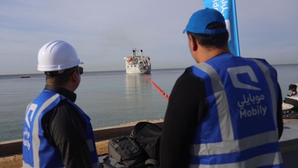 Mobily enhances The Kingdom's Digital Infrastructure with Successful Landing of the Africa-1 Submarine Cable in Duba Mobily enhances The Kingdom's Digital Infrastructure with Successful Landing of the Africa-1 Submarine Cable in Duba