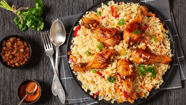 لعزائم رمضان: أرز بالدجاج والخضروات خطوة بخطوة