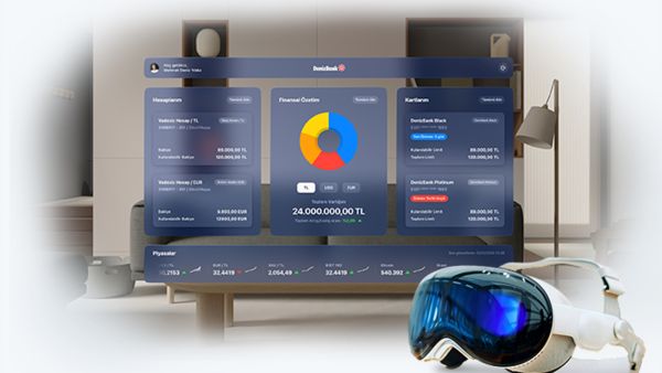 DenizBank has become the first bank to carry its mobile application to Apple Vision Pro in Türkiye in cooperation with its technology subsidiary Intertech and digital solution partner Commencis. MobilDeniz becomes the first banking application integrated with Apple Vision Pro in Türkiye