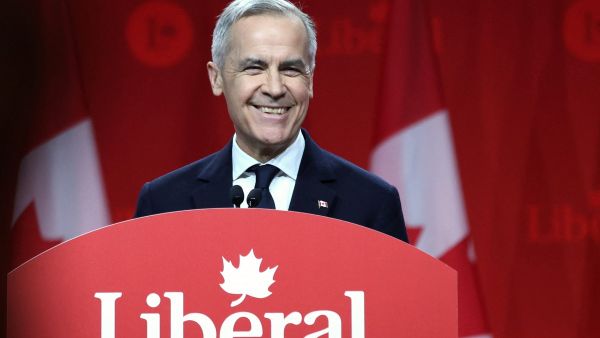 Canada's Liberal Leader and Prime Minister-elect Mark Carney