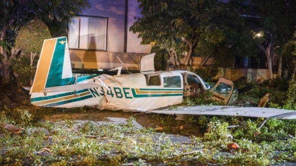 Small plane crash