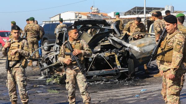 4 soldiers killed, 4 injured in southern Lebanon army vehicle blast