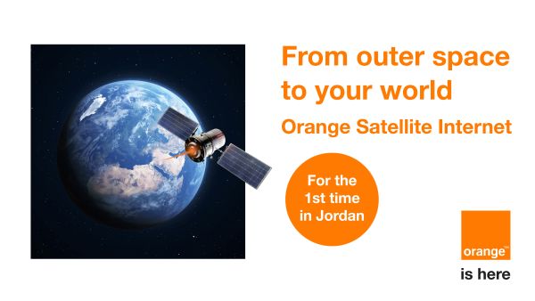 For the First Time in the Kingdom Orange Jordan Launches Satellite Internet Service For the First Time in the Kingdom Orange Jordan Launches Satellite Internet Service