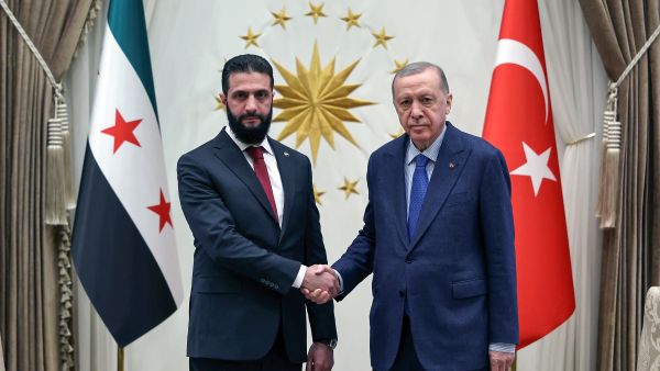 Syria's interim president Ahmed al-Sharaa
