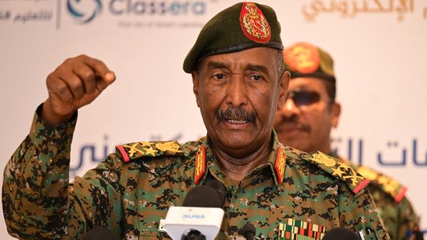 Sudan's army chief General Abdel Fattah Al-Burhan