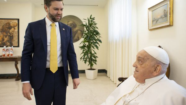 JD Vance and Pope Francis
