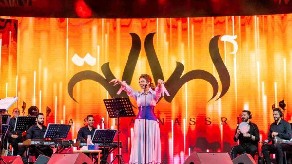 Global Village brings stardom to the Main Stage with a soulful musical performance by Assala Nasri
