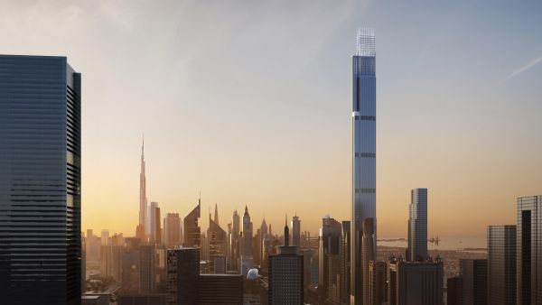 "برج عزيزي" يحصل على جائزة "التصميم الأيقوني للعام" خلال حفل توزيع جوائز العقارات في دولة الإمارات لعام 2025 "برج عزيزي" يحصل على جائزة "التصميم الأيقوني للعام" خلال حفل توزيع جوائز العقارات في دولة الإمارات لعام 2025