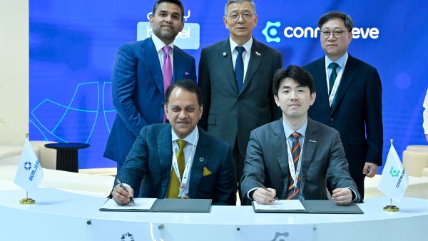 During the event. Abu Dhabi Global Health Week: Burjeel Holdings and South Korea-based CONNECTEVE Join Hands to Provide AI-Powered Orthopedic Assessment in the UAE