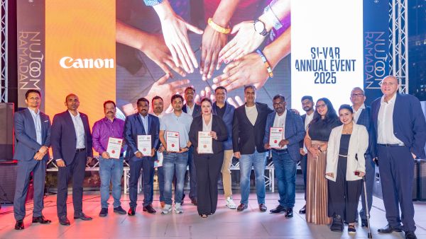 During the event Canon Celebrates Partner Excellence at SI-VAR UAE Gala Awards Ceremony